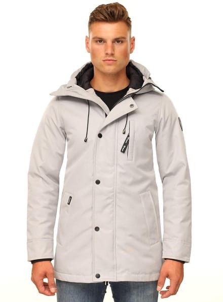 Versano Thomas N Parka Heren Winterjas S- Grijs