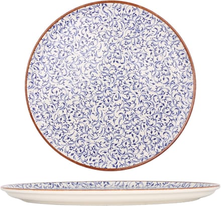 By Bone Pizzabord - Edera - Porselein - 32 cm - set van 2