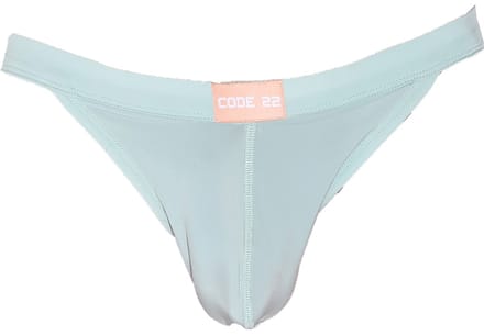 CODE 22 Secret Garden Thong Green - MAAT S - Heren Ondergoed - String voor Man - Mannen Thong