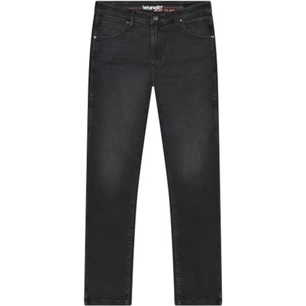 Wrangler - Larston - Heren Slim-fit Jeans - Black Fog