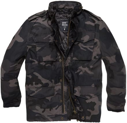 Vintage Industries funktionelle Jaarjack Capper Parka Dark Camo