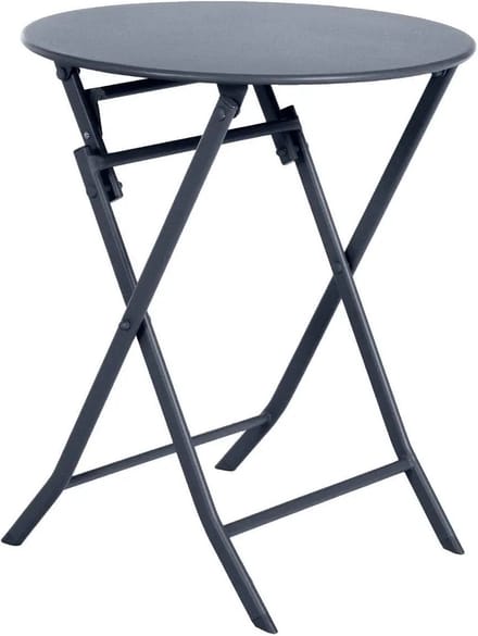 Hespéride Luxe Bistrotafel - Greensboro Tafel - Grafiet - 60x60x91cm