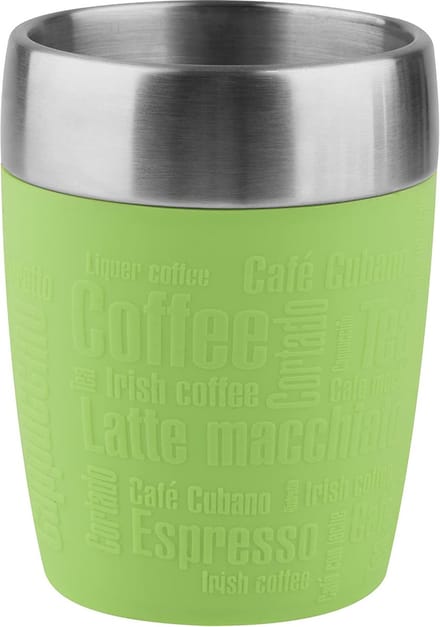 Geïsoleerde drinkbeker voor onderweg - 200 ml in limoenkleur