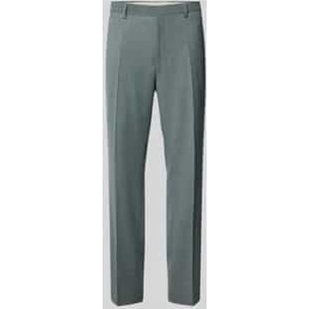 regular fit pantalon met scheerwol model 'LEON'