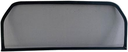 Windscherm Cabrio - Windstopper - Comfortabel Rijden - Modelspecifiek Frame - Universeel - Zwart