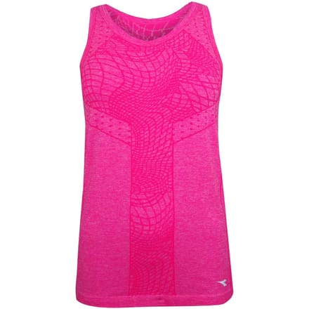 Diadora Naadloos Dames Roze Vest