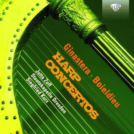 Jutta Zoff ,Staatskapelle Dresden, Siegfried Kurz - Ginastera/Boieldieu: Harp Concertos (CD)