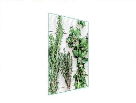 TMK ArtDeko - Snijplank Glas - 35x52 cm - Bescherming - Przyprawy