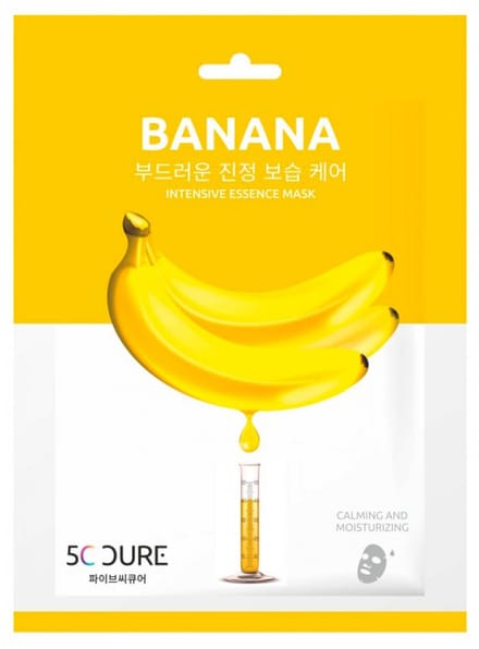 Jkosmec 5C Cure Essence Intensive Stoffen Bananenmasker 25 ml