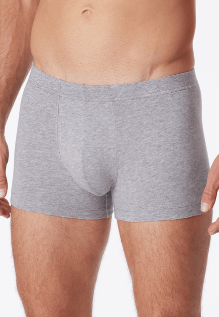 SCHIESSER 95/5 Essentials 3 PACK Shorts - Heren Onderbroek - zwart blauw grijs
