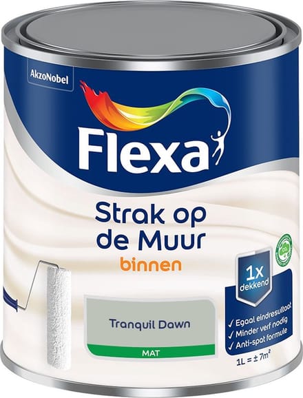 Flexa - Strak Op De Muur Binnen Mat - Tranquil Dawn - Mengverf - 1 L
