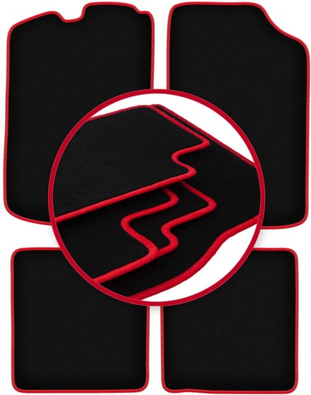 CARLUX-RED automatten voor: Volkswagen Golf I hatchback (1974-1983)