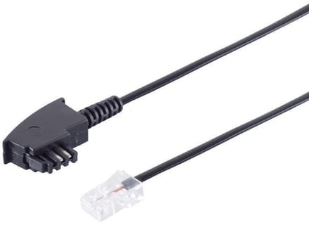 TAE-F-Stecker / RJ 45 Stecker A-4 B-5, 6m