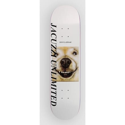 Jacuzzi Unlimited Tony Latham Smooshed Ex7 8.125" Skateboard Deck wit