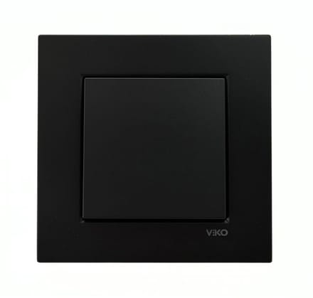 Panasonic Viko [Novella] - Schakelaar - Zwart - Inbouw
