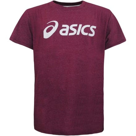 Asics Essentials Heren Burgundy T-shirt