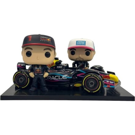 Pop Moment: Oracle Red Bull Racing Team - Max Verstappen & Sergio Perez Funko Pop #07