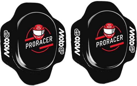 Kniebeschermers voor motorrijders - zwart