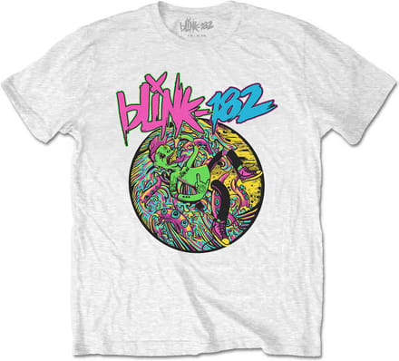 Blink182 - Overboard Event Heren T-shirt - 2XL - Wit