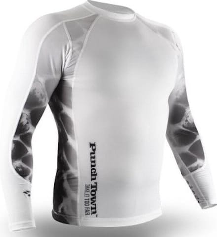 PunchTown Rash Guard Ice Mamba Lange Mouw - S