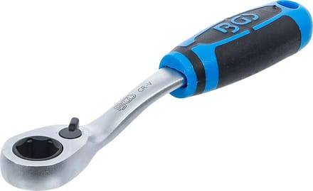 BGS Doorsteek-ratelsleutel - 13 mm zeskant