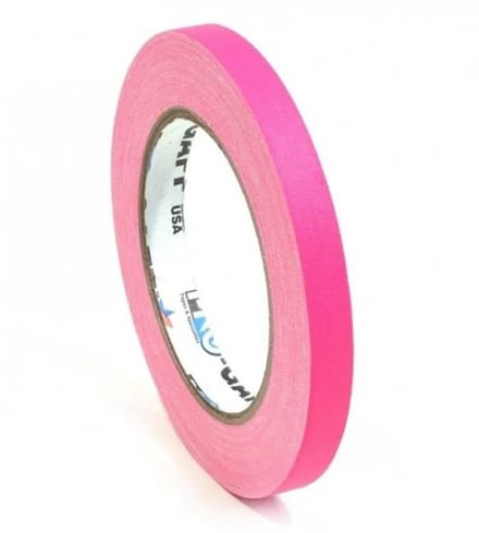 Pro Tapes Pro Gaff Fluor Gaffa Tape 12mm x 22,8m Roze