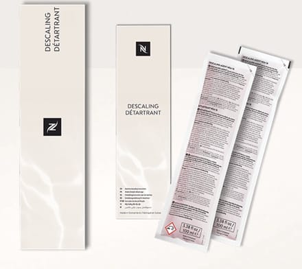 Nespresso - Ontkalkingsset - 1x2 pack - geschikt voor alle Nespresso machines