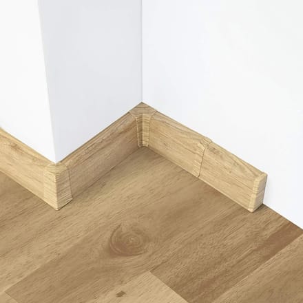 PVC Plinten - Vloerlijsten - Wandafwerking - Met Kabelgoot - 2 meter - Eiken Antiek