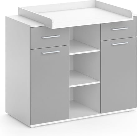 Vicco Leonie Commode – 113 x 109 cm Grijs