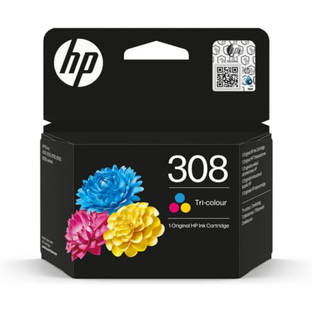 HP 308 (7FP20UE) Inktcartridge 3-kleuren