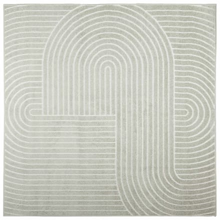 vidaXL - Binnen- - en - buitenkleed - PALMERAS - Groen - 200 - x - 200 - cm - Polyester