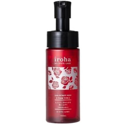 iroha INTIMATE CARE - Intimate Wash Foam Type Rose Bloom 150ml