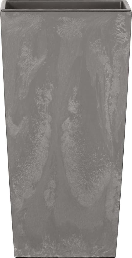Bloempot met inzet Urbi Square Effect DURS200E-425U - Grijs