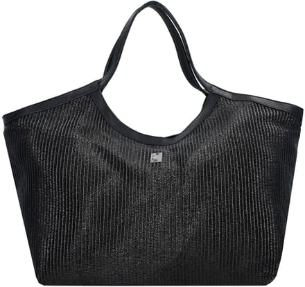 REPLAY Schoudertas Shopper Black Zwart