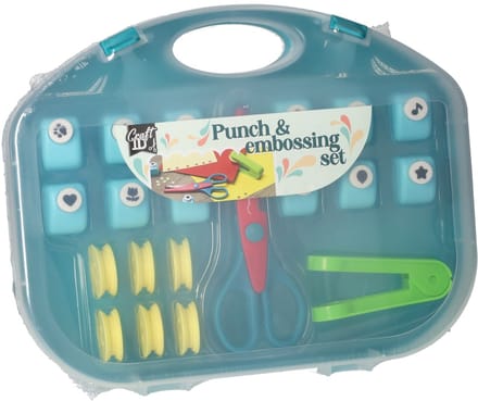 Creative Craft Group knutselset ponsen en embossen voor kinderen.