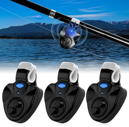 Set van 6 LED Vistrap Alarmen met Bewegingsdetectie - Nachtlicht voor Vissen