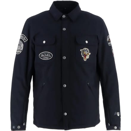 Motorjack in canvas Von Dutch Distroy