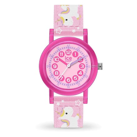Ice Watch ICE learning - Pink unicorn 024496 Horloge - Nylon - Roze - Ø 28 mm