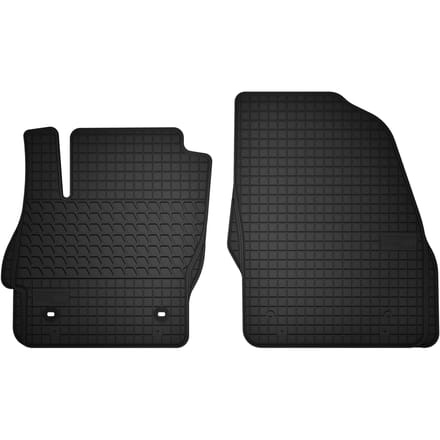Wielganizator SolidTread – Auto Vloermatten – Ford Focus MK2 – 2004-2011 – Zwart – 2 Stuks