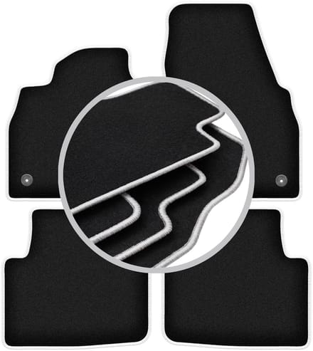 CARLUX-SILVER automatten voor: Skoda Scala hatchback (2019-)