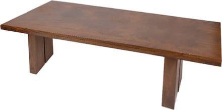OHNO - Lumis Eettafel - Hout - Boomstamblad - Robuuste Poten