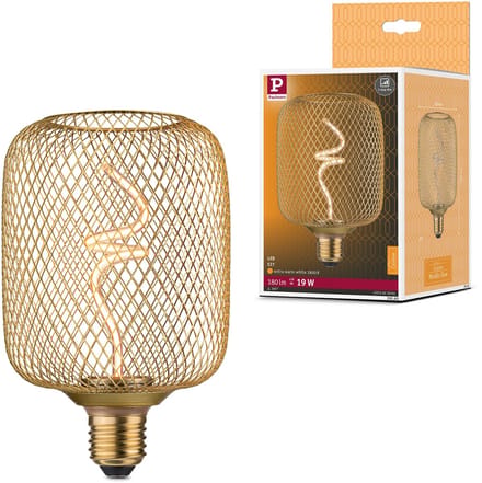 Paulmann 29260 LED-lamp E27 Ballon 4 W Barnsteen (Ø x h) 100 mm x 162 mm 1 stuk(s)