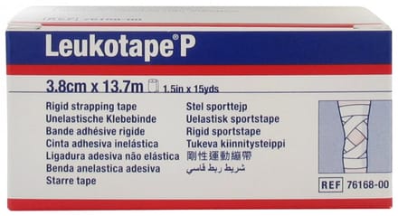 Essity Leukotape P Stijve Kleefband 3,8 cm x 13,7 m