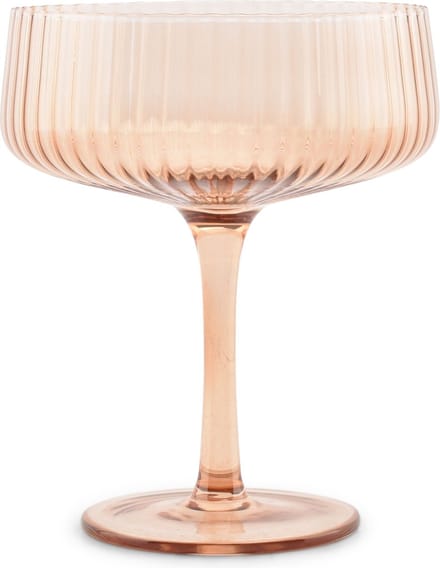 S|P Collection Champagneglas 23cl coupe amber Ray - set/4