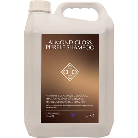 Paars Amandelpaarden Shampoo Grooming Deluxe