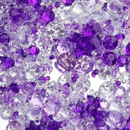 Decoratieve Violette Diamanten Kristallen - 5000 Stuks
