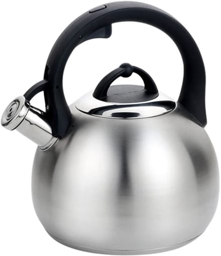 Maestro MR-1311 3L RVS Waterkoker met Fluitje - Zilver