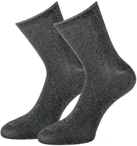 MarcMarcs - 4-Pack - Damessokken - Katoenmix Zachte - Dames - zilver grijs - 39-42 - 81997
