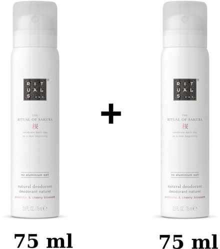 Rituals - Sakura - 2x Natural Deodorant a 75 ml = 150 ml