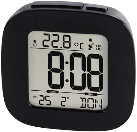 Hama "RC 45" Radio Alarm Clock Zwart - Black